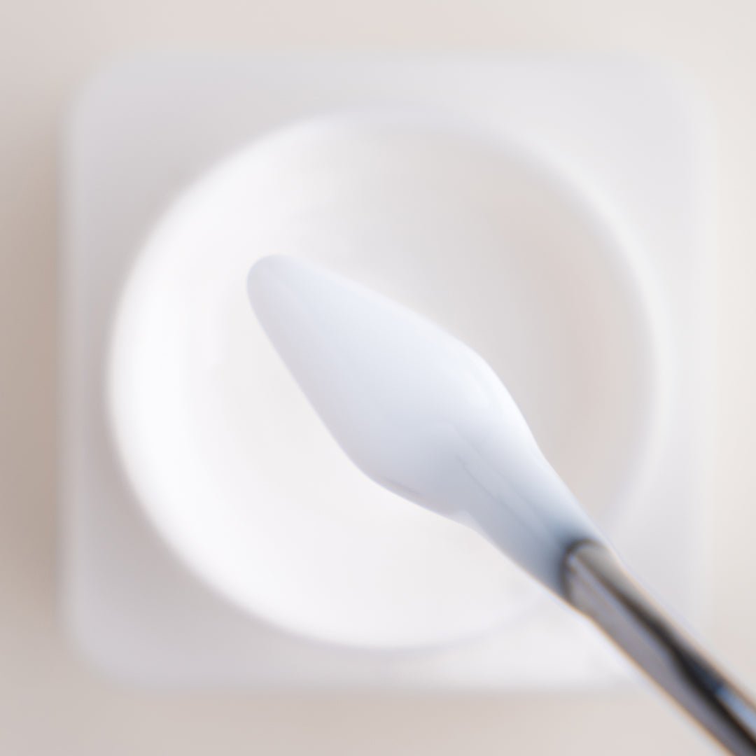 Textura gelului Selfie Builder pe spatulă