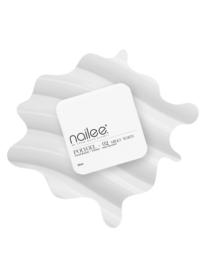 Polygel 02 MILKY WHITE - 20/50 ML - NaileePolygel 02 MILKY WHITE - 20/50 MLNail CareNaileePoly02-20mlNaileePolygel 02 MILKY WHITE - 20ml