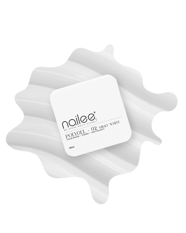 Polygel 02 MILKY WHITE - 20/50 ML - NaileePolygel 02 MILKY WHITE - 20/50 MLNail CareNaileePoly02-20mlNaileePolygel 02 MILKY WHITE - 20ml