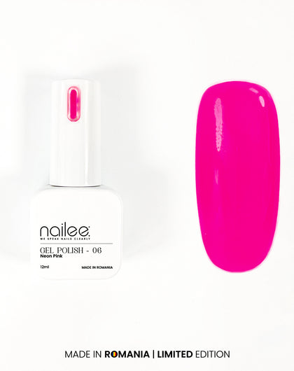 Gel Polish 12ml - GP 06 Neon Pink