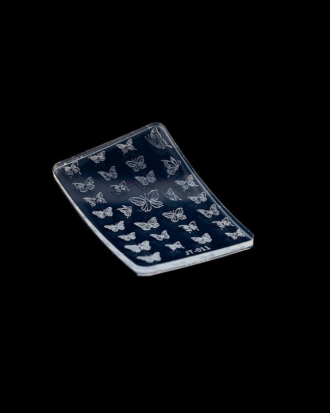 3D Silicone Stamping Plate JT - 11 BUTTERFLY 3 - Nailee3D Silicone Stamping Plate JT - 11 BUTTERFLY 3Nail CareNaileeJT-11Nailee