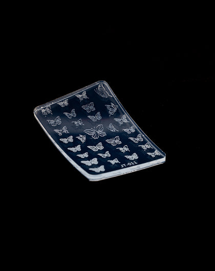 3D Silicone Stamping Plate JT-11 BUTTERFLY 3