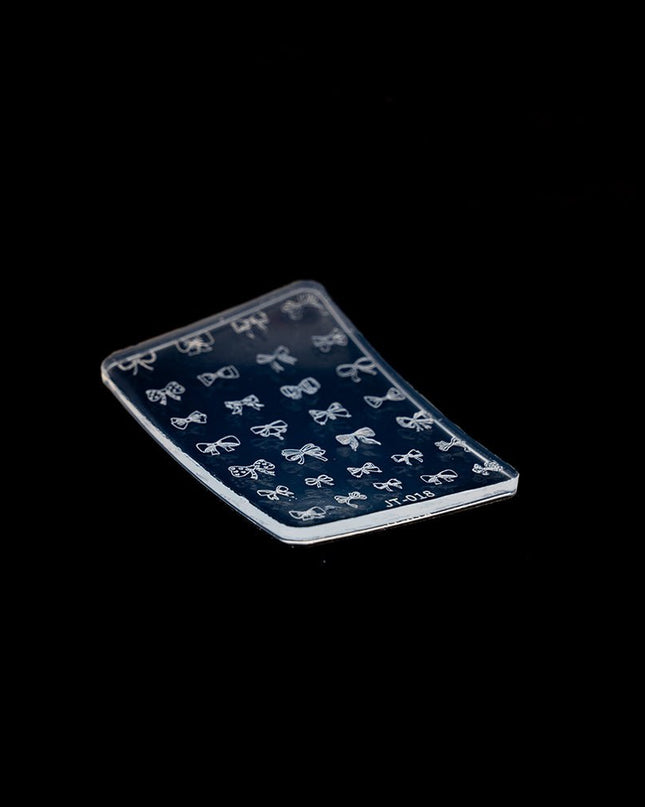 3D Silicone Stamping Plate JT - 18 BOWKNOT - Nailee3D Silicone Stamping Plate JT - 18 BOWKNOTNail CareNaileeJT-18Nailee