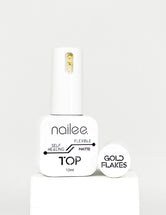 TOP Gold Flakes Matte - 12ml