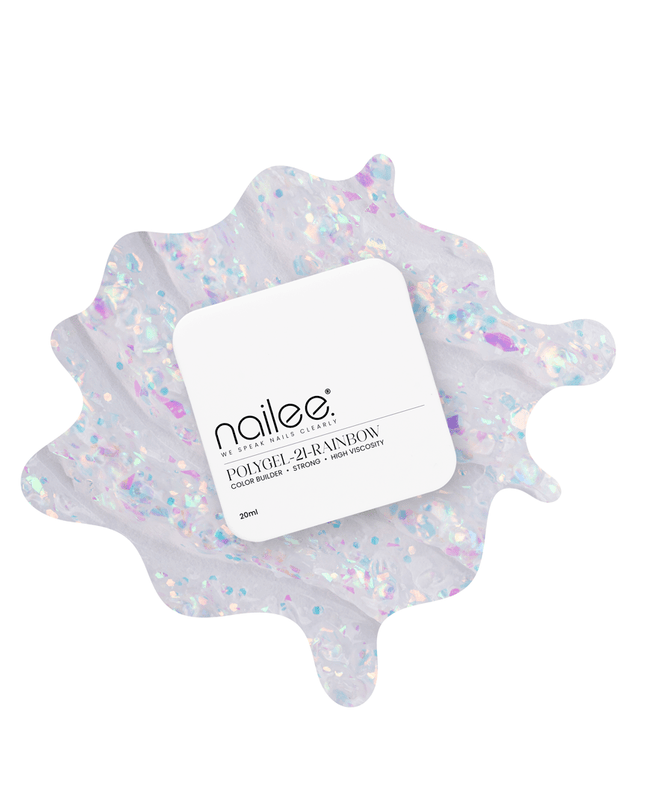 Polygel 21 RAINBOW - 20/50 ML - NaileePolygel 21 RAINBOW - 20/50 MLNail CareNaileePoly21-20mlNaileePolygel 21 RAINBOW - 20ml