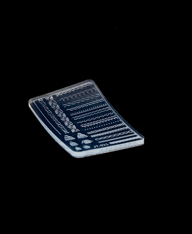 3D Silicone Stamping Plate JT-21 SWEATER