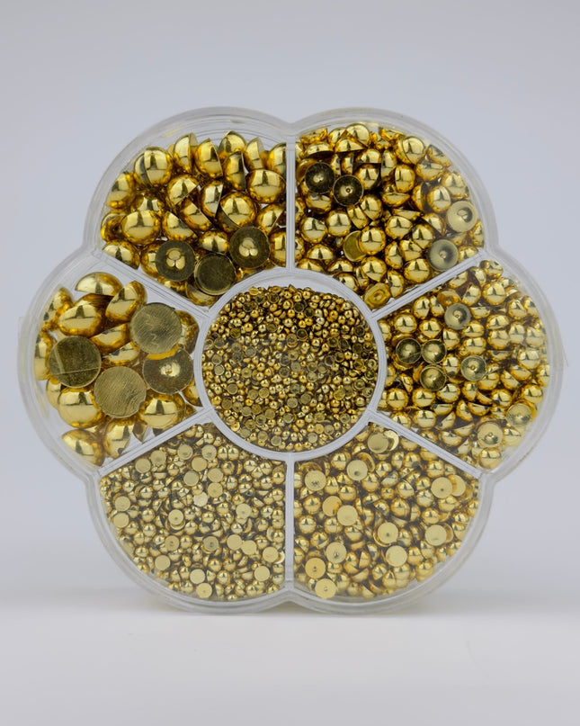 Half Pearl - Gold - NaileeHalf Pearl - GoldNail CareNaileeHPgoldNailee