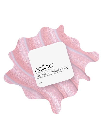 Polygel 23 SHIMMER PINK - 20/50 ML - NaileePolygel 23 SHIMMER PINK - 20/50 MLNail CareNaileePoly23-20mlNaileePolygel 23 SHIMMER PINK - 20ml