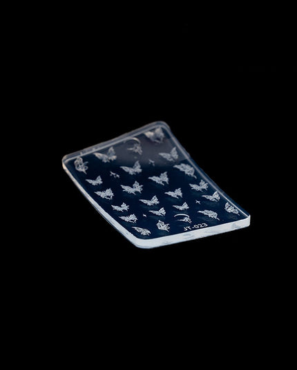 3D Silicone Stamping Plate JT - 23 BUTTERFLY 4 - Nailee3D Silicone Stamping Plate JT - 23 BUTTERFLY 4Nail CareNaileeJT-23Nailee