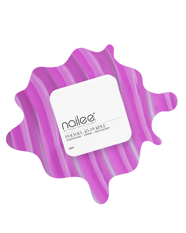 Polygel 25 PURPLE - 20/50 ML - NaileePolygel 25 PURPLE - 20/50 MLNail CareNaileePoly25-20mlNaileePolygel 25 PURPLE - 20ml