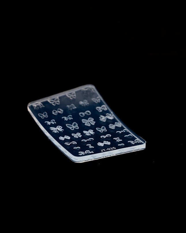 3D Silicone Stamping Plate JT - 25 BOW - Nailee3D Silicone Stamping Plate JT - 25 BOWNail CareNaileeJT-25Nailee