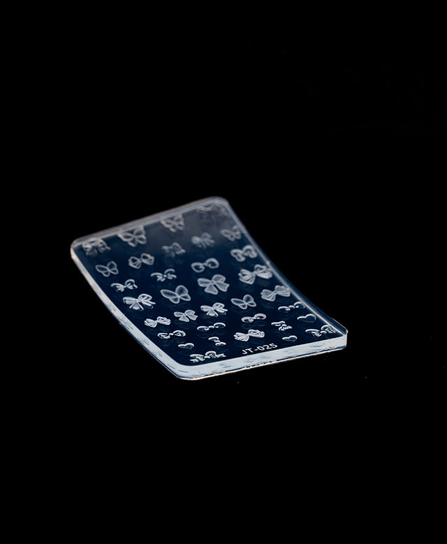 3D Silicone Stamping Plate JT-25 BOW