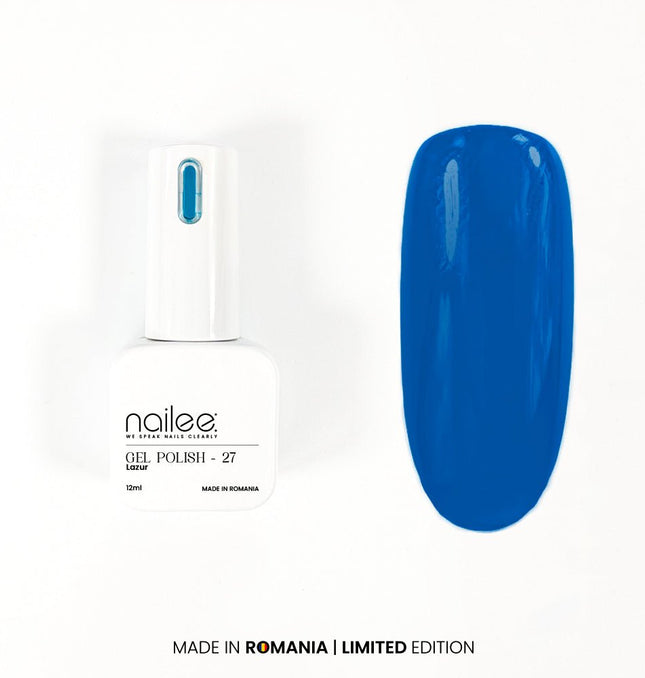 Free Gel Polish 12ml - GP 27 Lazur - NaileeFree Gel Polish 12ml - GP 27 LazurGiftNaileeGP27Nailee