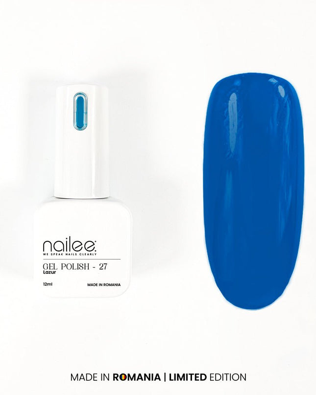 Free Gel Polish 12ml - GP 27 Lazur - NaileeFree Gel Polish 12ml - GP 27 LazurGiftNaileeGP27Nailee