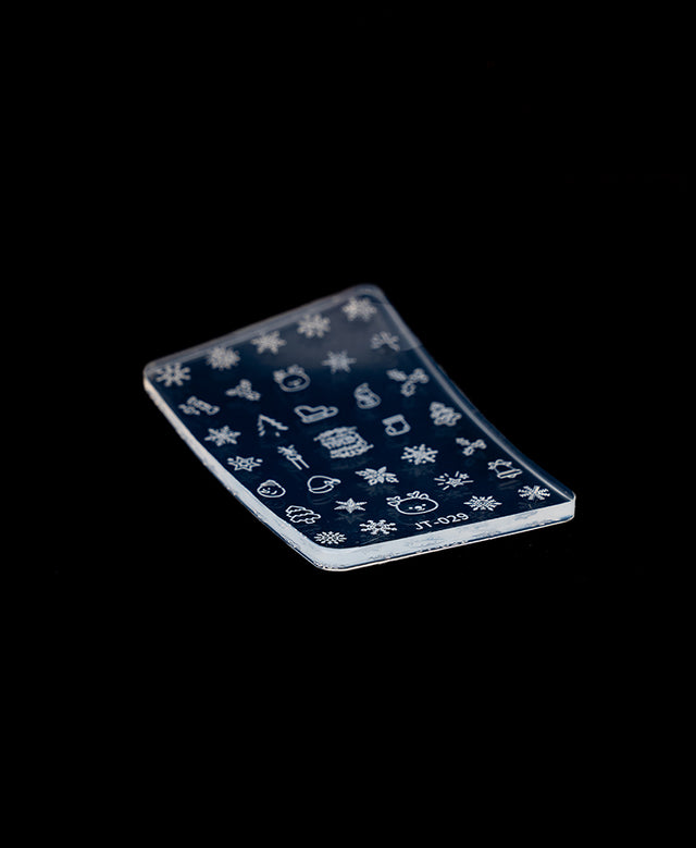 3D Silicone Stamping Plate JT-29 CHRISTMAS 2
