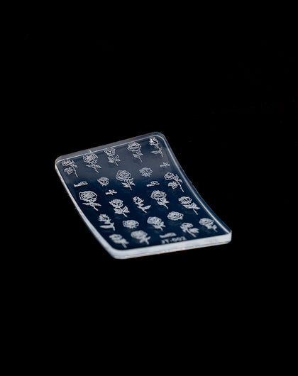 3D Silicone Stamping Plate JT-02 ROSE