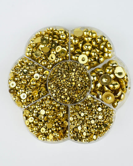 Half Pearl - Gold - NaileeHalf Pearl - GoldNail CareNaileeHPgoldNailee
