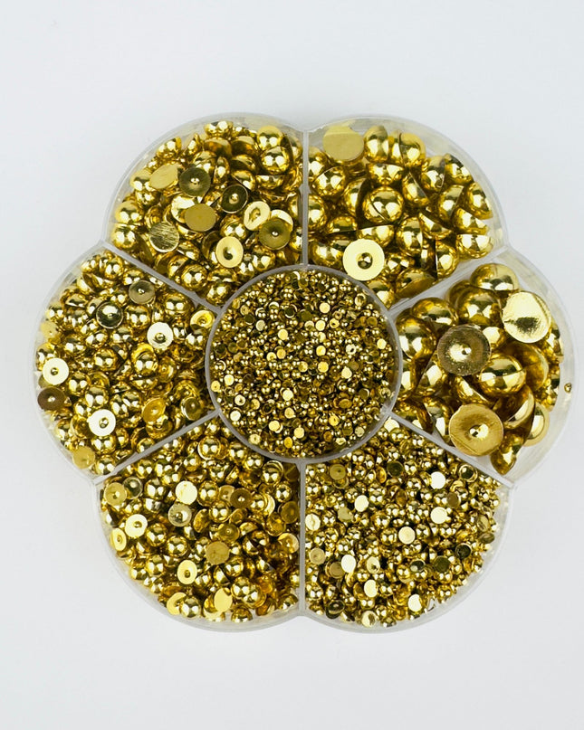 Half Pearl - Gold - NaileeHalf Pearl - GoldNail CareNaileeHPgoldNailee