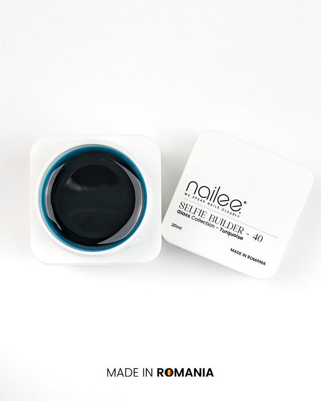 Selfie Builder 20ML - 40 Turquoise Glass - NaileeSelfie Builder 20ML - 40 Turquoise GlassNail CareNaileeSF20-40Nailee