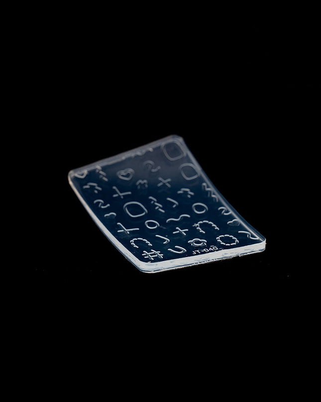 3D Silicone Stamping Plate JT - 40 SIMPLE DESIGN 2 - Nailee3D Silicone Stamping Plate JT - 40 SIMPLE DESIGN 2Nail CareNaileeJT-40Nailee