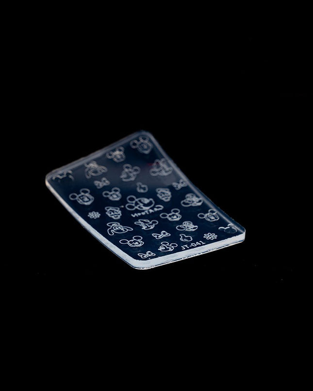 3D Silicone Stamping Plate JT - 41 MIKI MOUSE - Nailee3D Silicone Stamping Plate JT - 41 MIKI MOUSENail CareNaileeJT-41Nailee