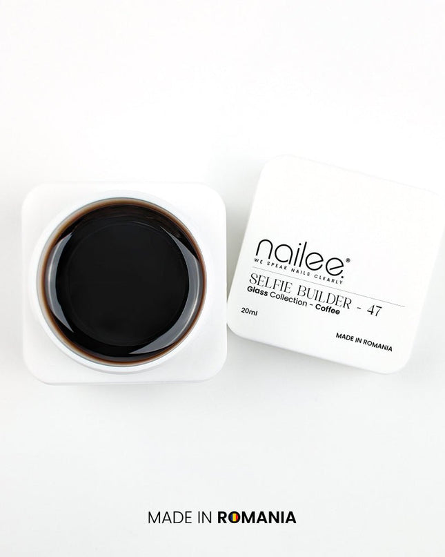 Selfie Builder 20ML - 47 Coffee Glass - NaileeSelfie Builder 20ML - 47 Coffee GlassNail CareNaileeSF20-47Nailee