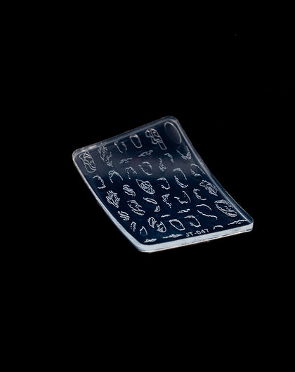 3D Silicone Stamping Plate JT-47 SIMPLE DESIGN 3