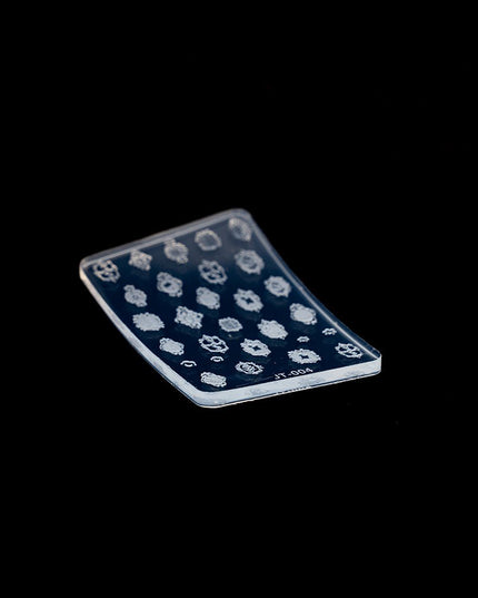 3D Silicone Stamping Plate JT - 04 BODER - Nailee3D Silicone Stamping Plate JT - 04 BODERNail CareNaileeJT-04Nailee