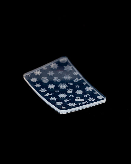 3D Silicone Stamping Plate JT - 67 WINTER SNOWFLAKE 5 - Nailee3D Silicone Stamping Plate JT - 67 WINTER SNOWFLAKE 5Nail CareNaileeJT-67Nailee