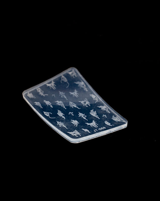 3D Silicone Stamping Plate JT - 69 BUTTERFLY 8 - Nailee3D Silicone Stamping Plate JT - 69 BUTTERFLY 8Nail CareNaileeJT-69Nailee