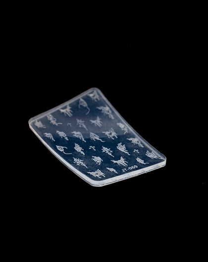 3D Silicone Stamping Plate JT-69 BUTTERFLY 8