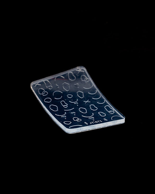 3D Silicone Stamping Plate JT - 71 SIMPLE LINE 4 - Nailee3D Silicone Stamping Plate JT - 71 SIMPLE LINE 4Nail CareNaileeJT-71Nailee
