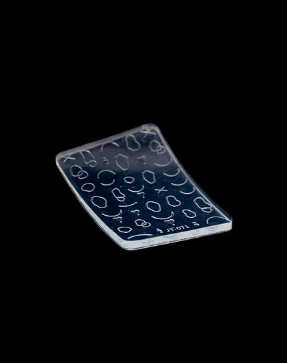 3D Silicone Stamping Plate JT-71 SIMPLE LINE 4