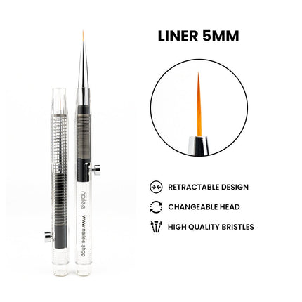 Pensula Liner 5mm - NaileePensula Liner 5mmNail CareNaileeL5mmNailee