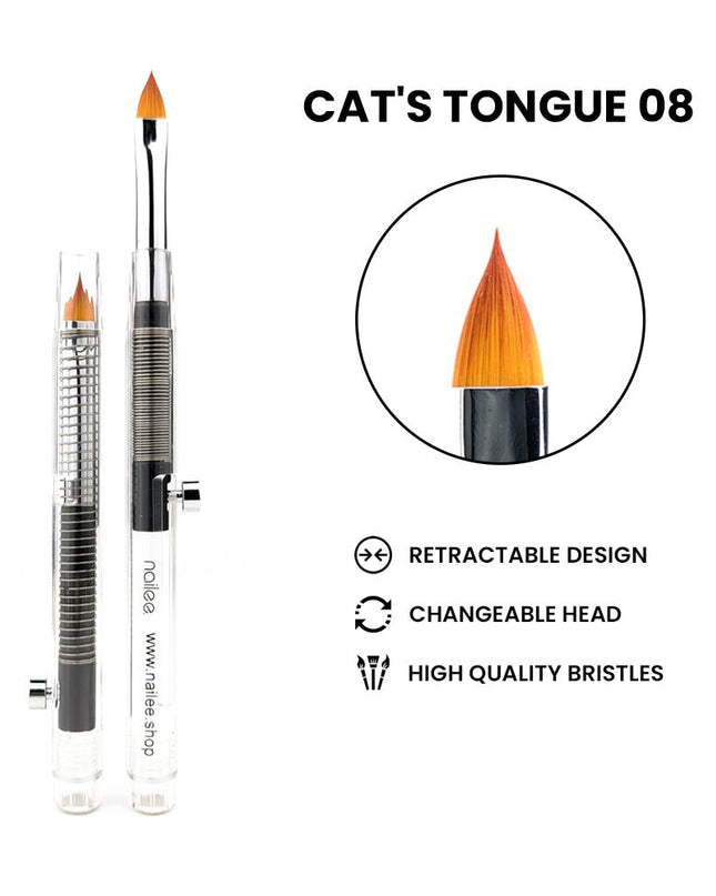 Pensula Cat's Tongue 8 - NaileePensula Cat's Tongue 8Nail CareNaileeCT8Nailee