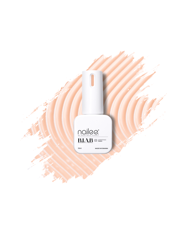 B.I.A.B 12ml - Essentials Peach BIAB10 - NaileeB.I.A.B 12ml - Essentials Peach BIAB10NaileeBIAB-10Nailee