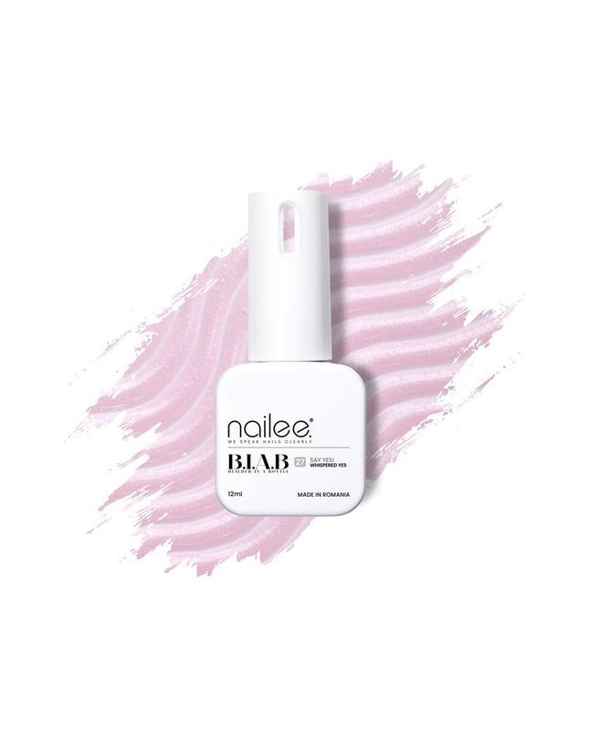 B.I.A.B 12ml - Say Yes! Whispered Yes BIAB27 - NaileeB.I.A.B 12ml - Say Yes! Whispered Yes BIAB27NaileeBIAB-27Nailee