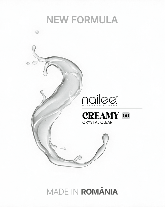 Creamy Crystal Clear 20/50 ML - CR00 - NaileeCreamy Crystal Clear 20/50 ML - CR00NaileeNailee20 ml