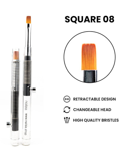Pensula Square 8 - NaileePensula Square 8Nail CareNaileeSq8Nailee