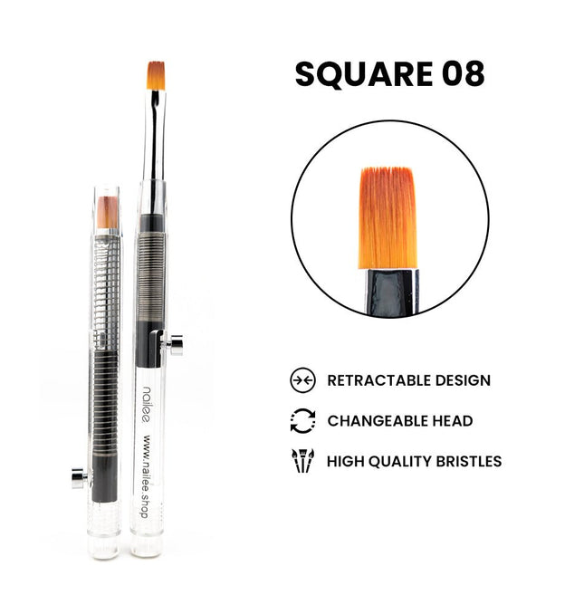 Pensula Square 8 - NaileePensula Square 8Nail CareNaileeSq8Nailee