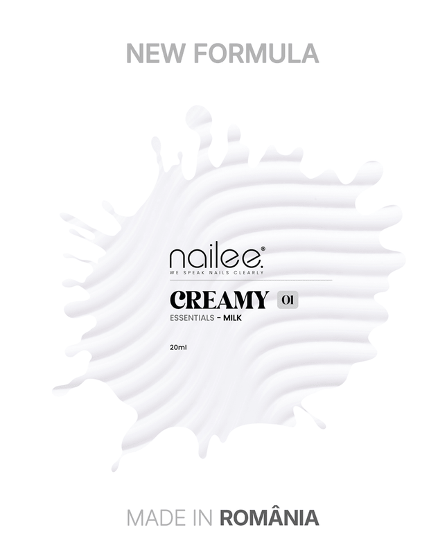 Creamy Essentials Milk 20/50 ML - CR01 - NaileeCreamy Essentials Milk 20/50 ML - CR01NaileeCR-20-01Nailee20 ml