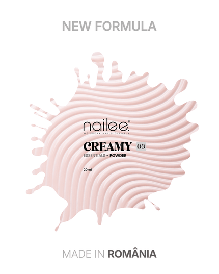 Creamy Essentials Powder 20/50 ML - CR03 - NaileeCreamy Essentials Powder 20/50 ML - CR03NaileeCR-20-03Nailee20 ml