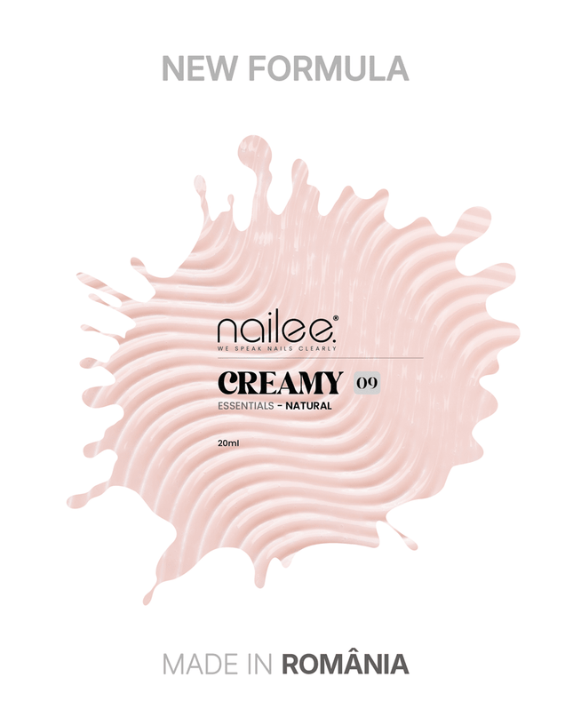 Creamy Essentials Natural 20/50 ML - CR09 - NaileeCreamy Essentials Natural 20/50 ML - CR09NaileeCR-20-09Nailee20 ml