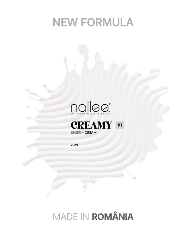 Creamy Sheer Cream 20/50 ML - CR19 - NaileeCreamy Sheer Cream 20/50 ML - CR19NaileeCR-20-19Nailee20 ml