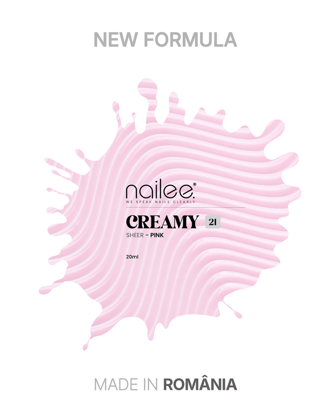 Creamy Sheer Pink 20/50 ML - CR21 - NaileeCreamy Sheer Pink 20/50 ML - CR21NaileeCR-20-21Nailee20 ml