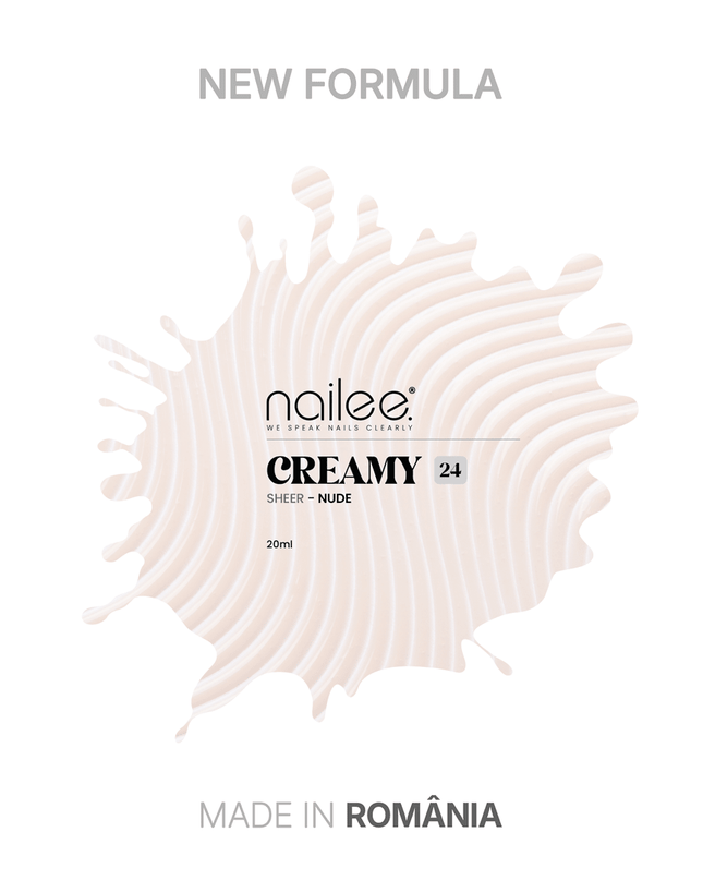 Creamy Sheer Nude 20/50 ML - CR24 - NaileeCreamy Sheer Nude 20/50 ML - CR24NaileeCR-20-24Nailee20 ml