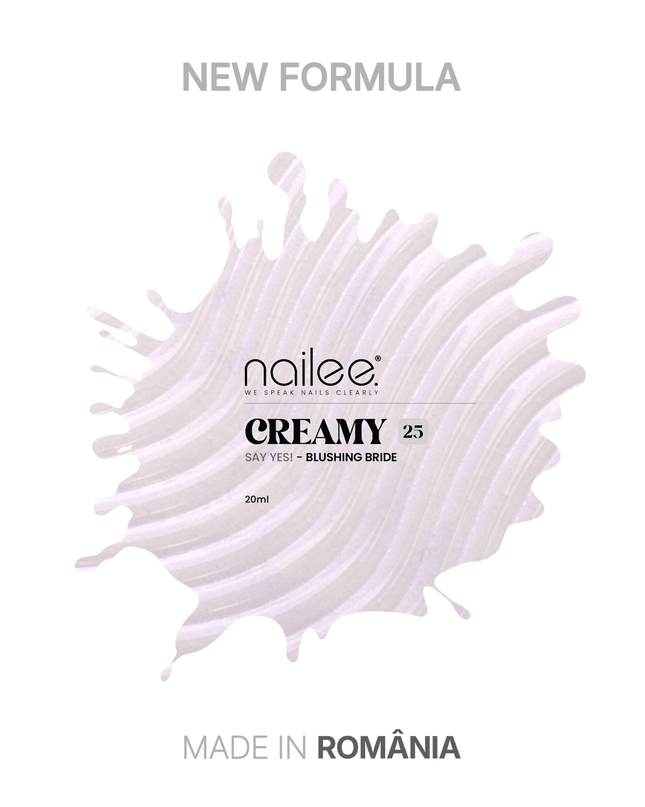 Creamy Say yes! Blushing Bride 20/50 ML - CR25 - NaileeCreamy Say yes! Blushing Bride 20/50 ML - CR25NaileeCR-20-25Nailee20 ml