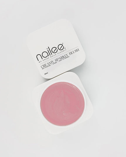 Creamy Sparkly Blush 20/50 ML - NaileeCreamy Sparkly Blush 20/50 MLNaileeCreamySB20NaileeCreamy Sparkly Blush 20ml