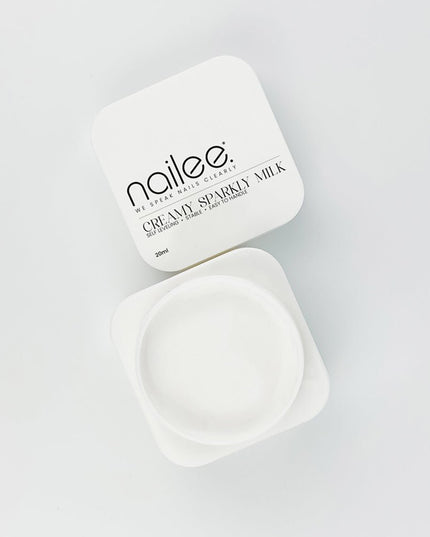 Creamy Sparkly Milk 20/50 ML - NaileeCreamy Sparkly Milk 20/50 MLNaileeCreamySM20NaileeCreamy Sparkly Milk 20ml