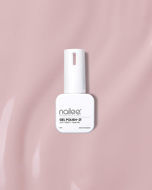 Gel Polish 12ml - Nude Silk GP21 - NaileeGel Polish 12ml - Nude Silk GP21Nail CareNailee12ML-GP21Nailee